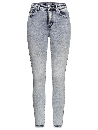 High-Waist Jeans Light Blue