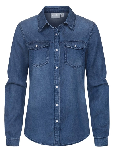 Denim Shirt Dark Blue