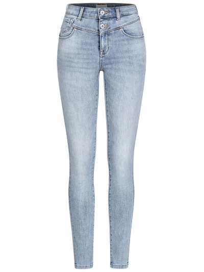 Skinny High-Waist Jeans Light Blue