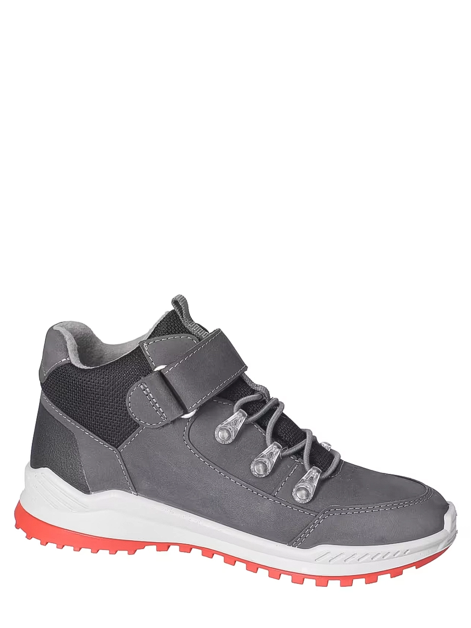 Boys Hook-and-Loop Boots Grey 2